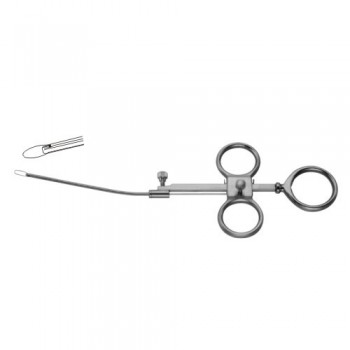 Krause-Voss Polypus Snare Closed Tip Stainless Steel, 18.5 cm - 7 1/4"